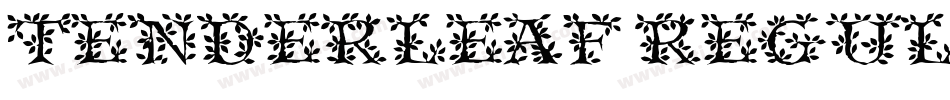 Tenderleaf Regular字体转换